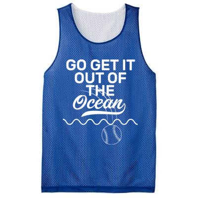 Go Get It Out Of The Ocean Mesh Reversible Basketball Jersey Tank