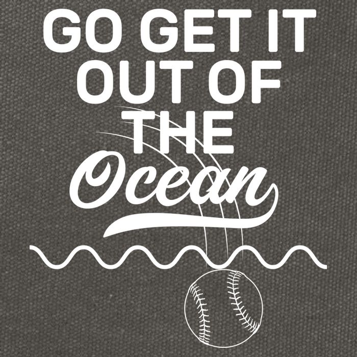 Go Get It Out Of The Ocean Cotton Canvas Backpack