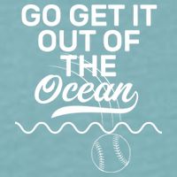 Go Get It Out Of The Ocean Sueded Cloud Jersey T-Shirt