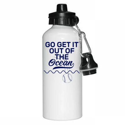 Go Get It Out Of The Ocean Aluminum Water Bottle