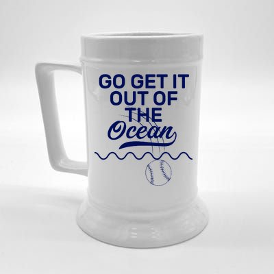 Go Get It Out Of The Ocean Beer Stein