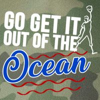 Go Get It Out Of The Ocean Baseball Legacy Tie Dye Trucker Hat