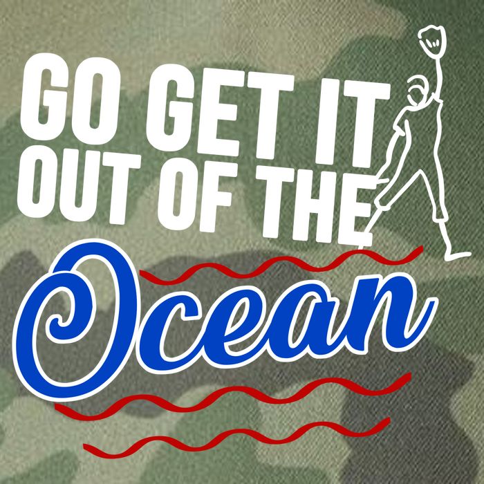 Go Get It Out Of The Ocean Baseball Legacy Tie Dye Trucker Hat