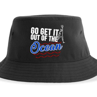 Go Get It Out Of The Ocean Baseball Sustainable Bucket Hat