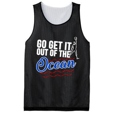Go Get It Out Of The Ocean Baseball Mesh Reversible Basketball Jersey Tank