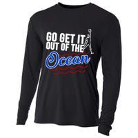 Go Get It Out Of The Ocean Baseball Cooling Performance Long Sleeve Crew