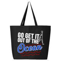 Go Get It Out Of The Ocean Baseball 25L Jumbo Tote