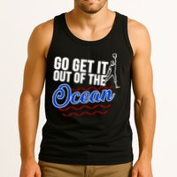 Go Get It Out Of The Ocean Baseball Tank Top