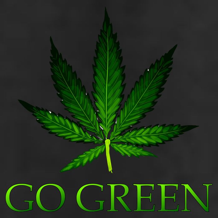 Go Green Medical Marijuana Weed Cool Comfort Performance Bucket Hat