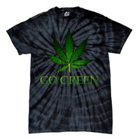 Go Green Medical Marijuana Weed Tie-Dye T-Shirt