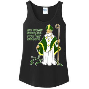 Go Home Snakes Your Drunk St Patrick's Ladies Essential Tank