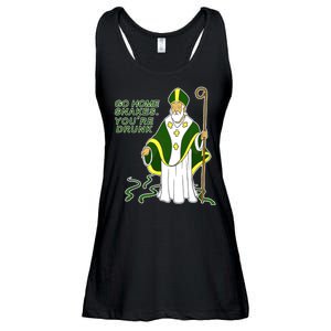 Go Home Snakes Your Drunk St Patrick's Ladies Essential Flowy Tank