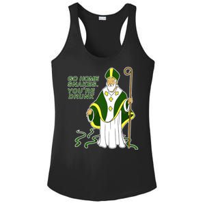 Go Home Snakes Your Drunk St Patrick's Ladies PosiCharge Competitor Racerback Tank