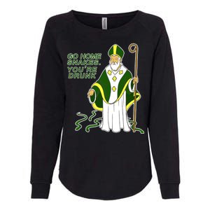 Go Home Snakes Your Drunk St Patrick's Womens California Wash Sweatshirt