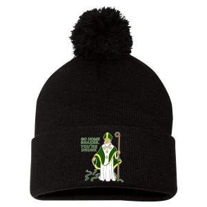 Go Home Snakes Your Drunk St Patrick's Pom Pom 12in Knit Beanie