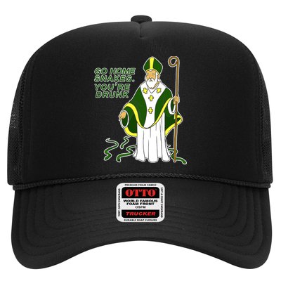Go Home Snakes Your Drunk St Patrick's Trucker Hat