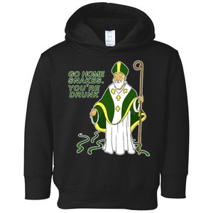 Go Home Snakes Your Drunk St Patrick's Toddler Hoodie