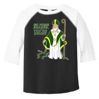 Go Home Snakes Your Drunk St Patrick's Toddler Fine Jersey T-Shirt