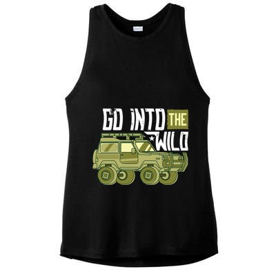 Go Into The Wild Ladies PosiCharge Tri-Blend Wicking Tank