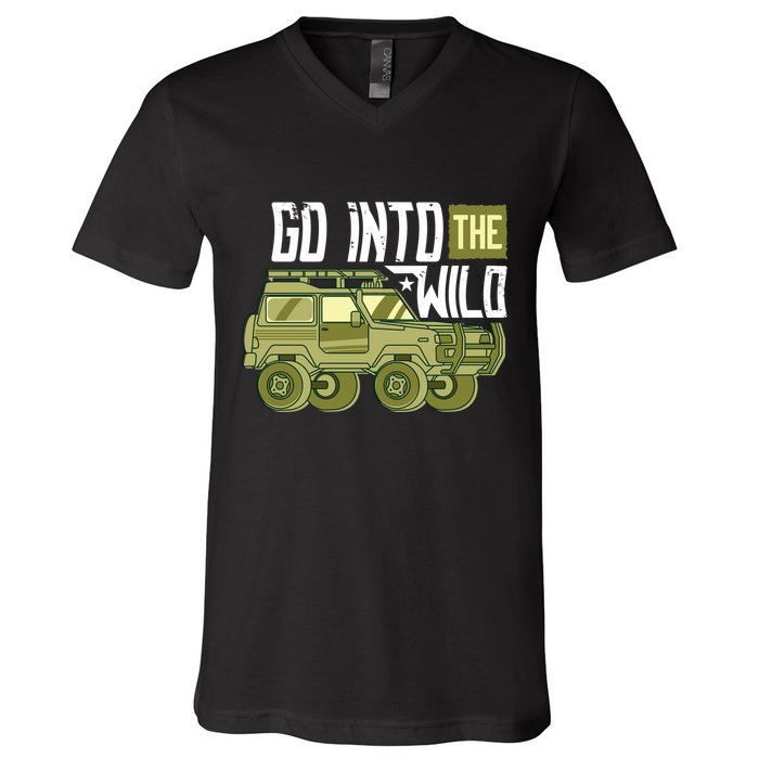 Go Into The Wild V-Neck T-Shirt