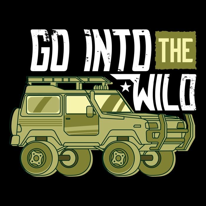 Go Into The Wild V-Neck T-Shirt
