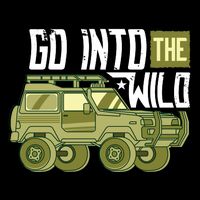 Go Into The Wild Button