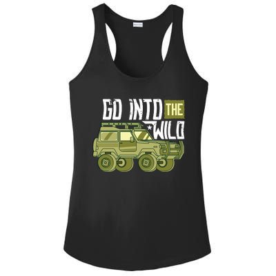 Go Into The Wild Ladies PosiCharge Competitor Racerback Tank