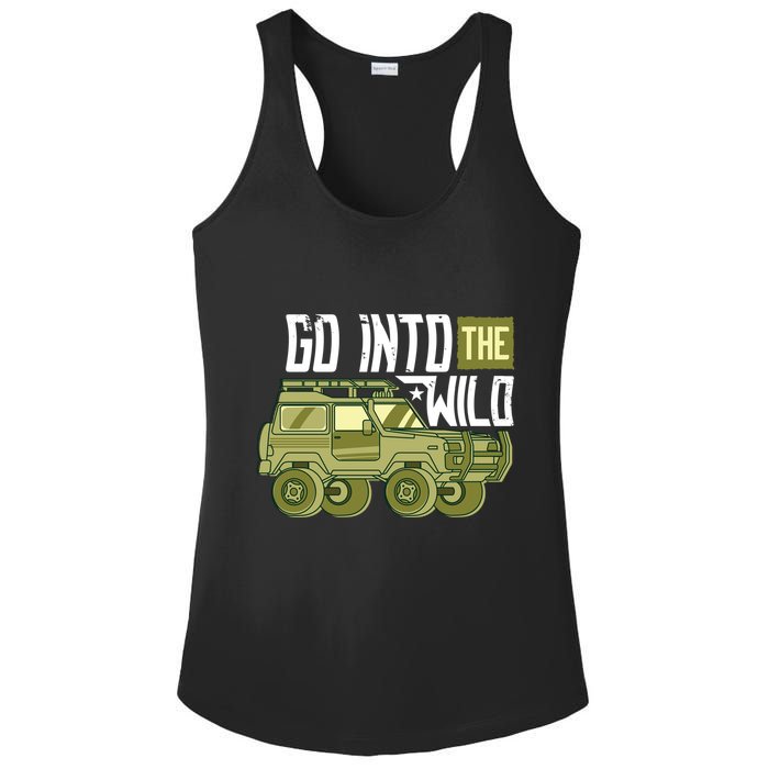 Go Into The Wild Ladies PosiCharge Competitor Racerback Tank