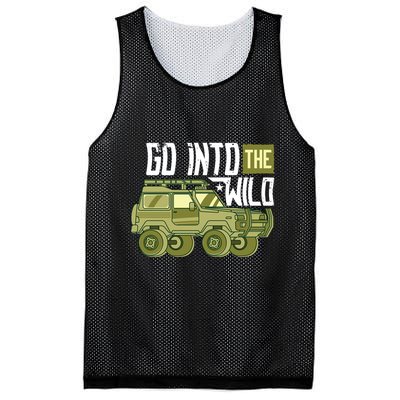 Go Into The Wild Mesh Reversible Basketball Jersey Tank