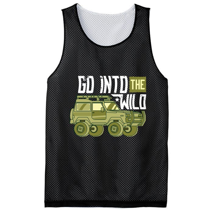 Go Into The Wild Mesh Reversible Basketball Jersey Tank