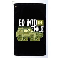 Go Into The Wild Golf Towel