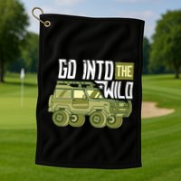 Go Into The Wild Golf Towel