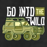 Go Into The Wild Golf Towel