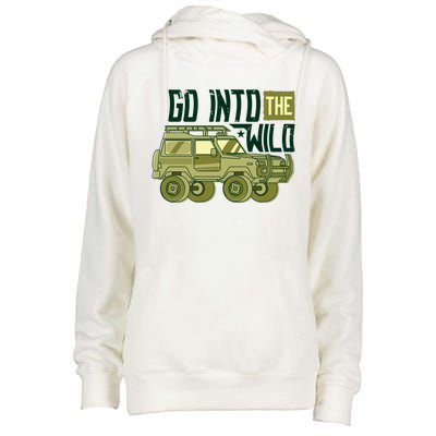 Go Into The Wild Womens Funnel Neck Pullover Hood