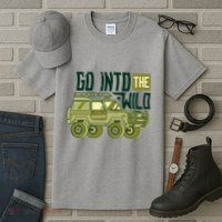 Go Into The Wild Tall T-Shirt