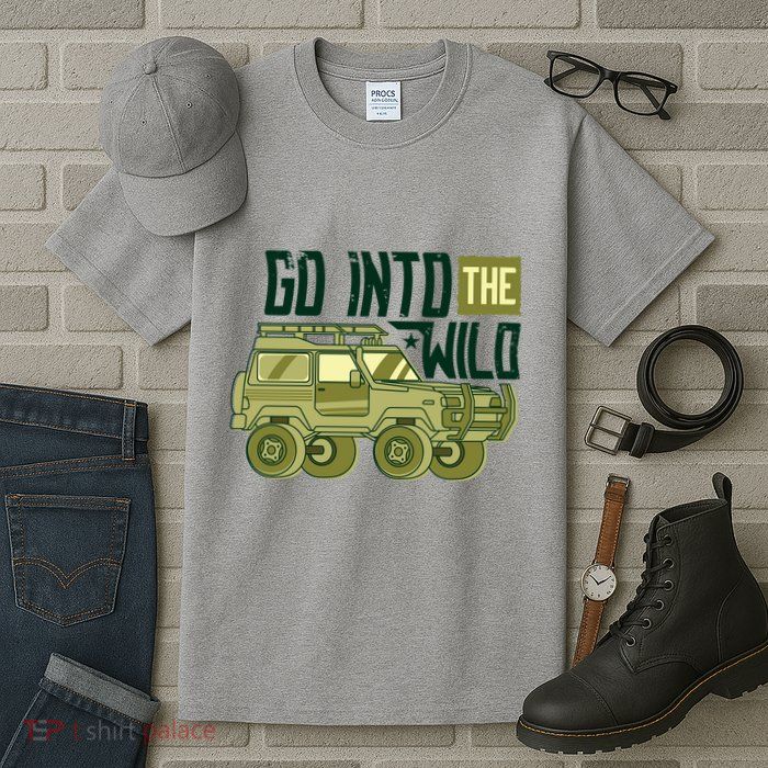 Go Into The Wild Tall T-Shirt