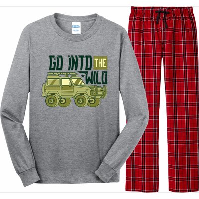 Go Into The Wild Long Sleeve Pajama Set