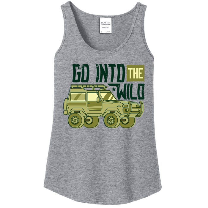 Go Into The Wild Ladies Essential Tank