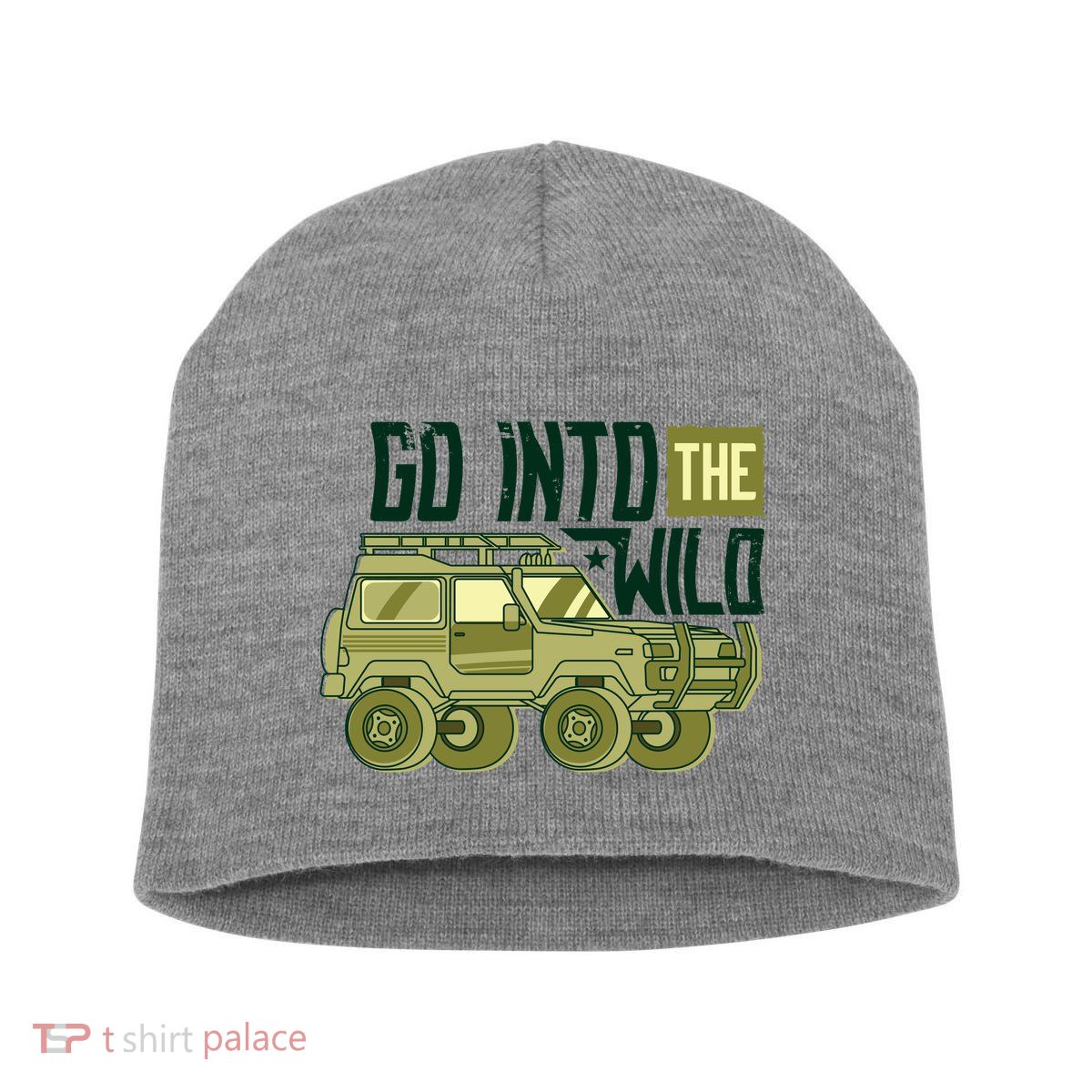 Go Into The Wild Short Acrylic Beanie