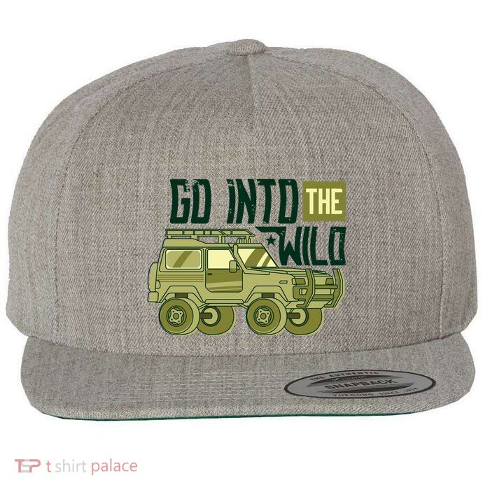 Go Into The Wild Wool Snapback Cap