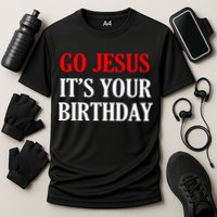 Go Jesus, It's Your Birthday Cooling Performance Crew T-Shirt
