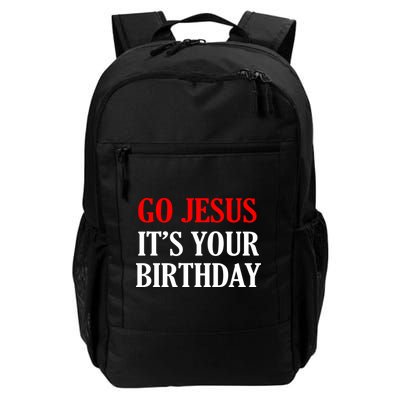Go Jesus, It's Your Birthday Backpack