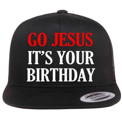 Go Jesus, It's Your Birthday Flatbill Hat