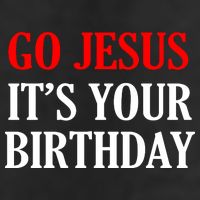 Go Jesus, It's Your Birthday Golf Towel