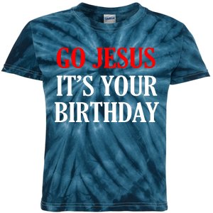 Go Jesus, It's Your Birthday Kids Tie-Dye T-Shirt