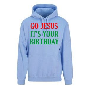 Go Jesus, It's Your Birthday Unisex Surf Hoodie