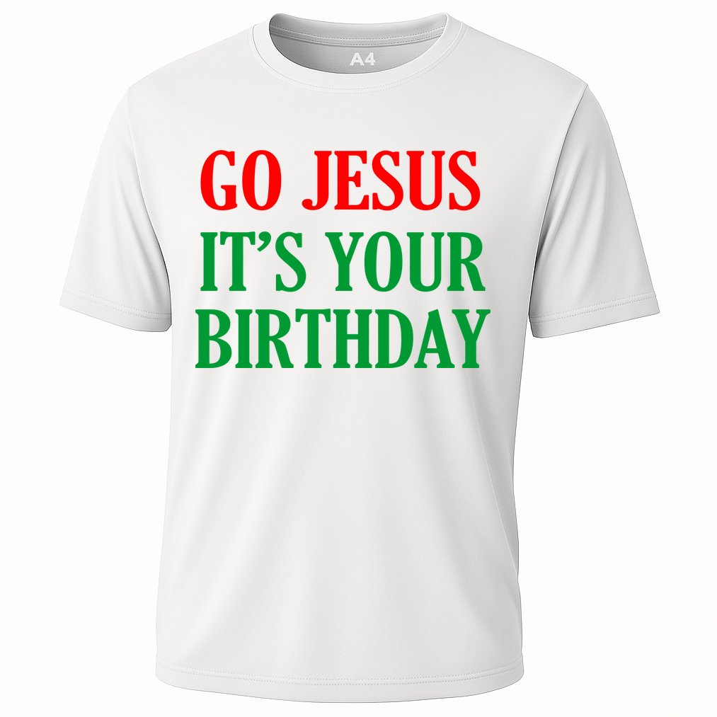 Go Jesus It's Your Birthday Performance Shirt