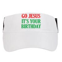 Go Jesus It's Your Birthday Adult Drive Performance Visor