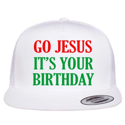Go Jesus It's Your Birthday Flatbill Hat
