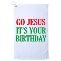 Go Jesus It's Your Birthday Golf Towel